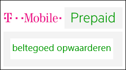 opwaarderen T-mobile